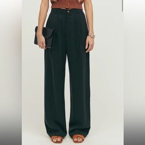 Reformation Black Mason Pant